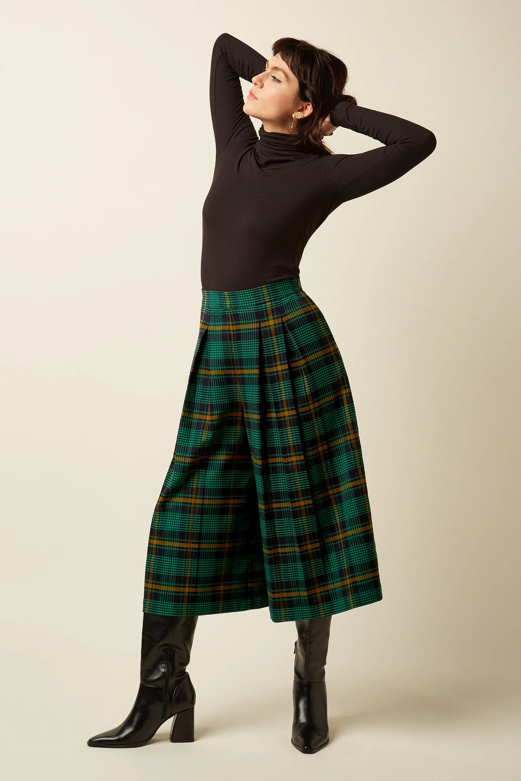 King Louie - Frances Culotte Leeds Check