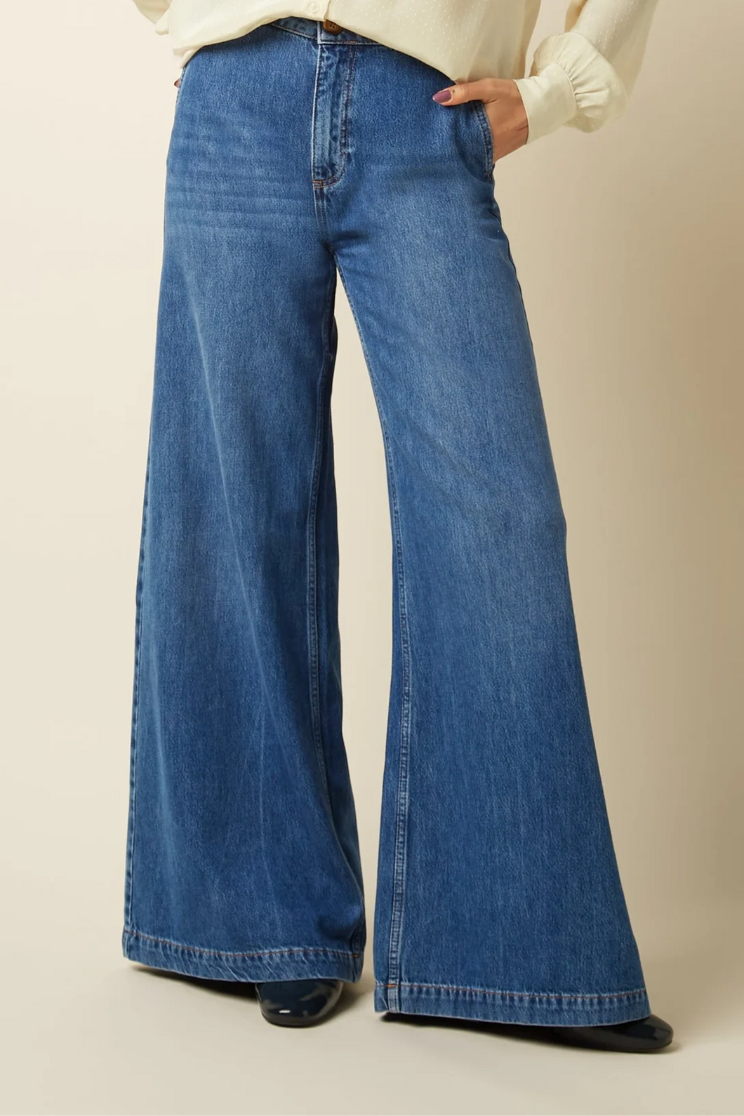 King Louie - Pantalón Peppa Stone Denim