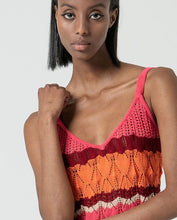 Surkana - Top crochet Fucsia