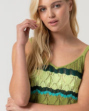 Surkana - Top crochet Verde