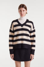 Compañía Fantástica - Jersey rayas blanco y negro