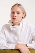 Compañía Fantástica - Camisa volantes blanca