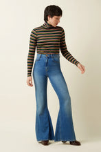 King Louie - Rollneck Top Frostine Stripe (Ecovero)