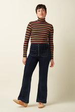 King Louie - Rollneck Top Frostine Stripe (Ecovero)