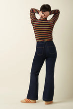 King Louie - Rollneck Top Frostine Stripe (Ecovero)