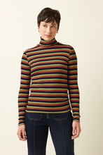 King Louie - Rollneck Top Frostine Stripe (Ecovero)