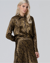 Surkana - Falda animal print Kaki