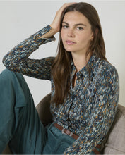 Surkana - Camisa Azul petróleo