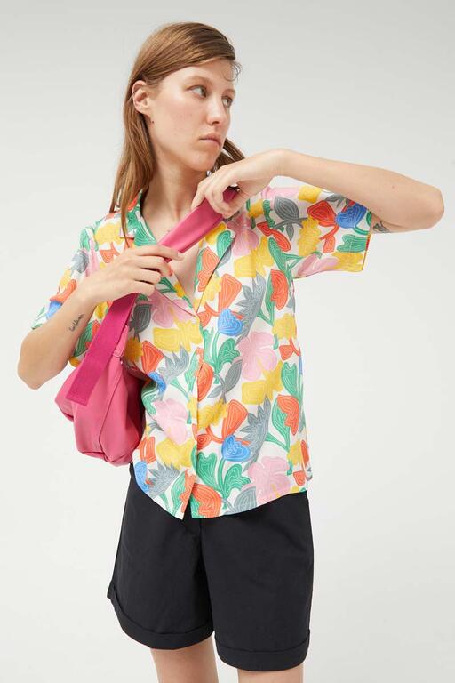 Compañía Fantástica  - Camisa hojas de colores