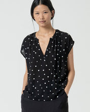 Surkana - Blusa lunares Negro