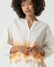 Surkana - Blusa bordado Beige