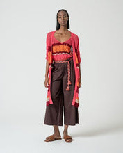 Surkana - Top crochet Fucsia