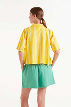 Compañía Fantástica  - Camisa rayas amarillas