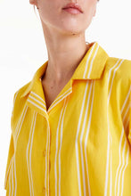 Compañía Fantástica  - Camisa rayas amarillas