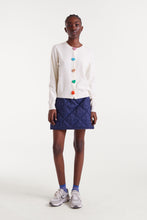 Compañía Fantástica - Cárdigan corazones blanco