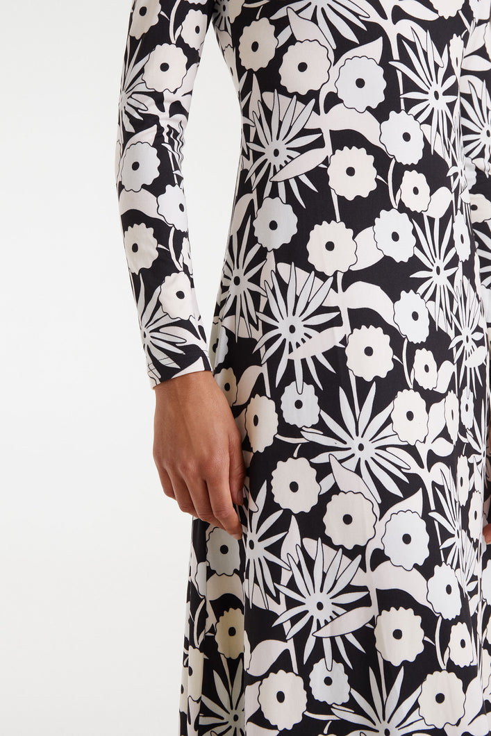 Compañía Fantástica - Vestido largo con estampado Tofu