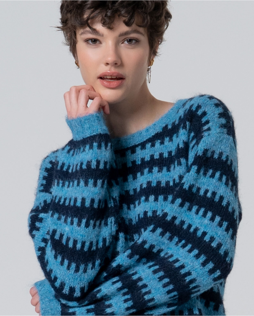 Surkana - Jersey reciclado Azul