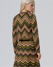 Surkana - Chaqueta zigzag Verde