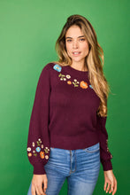 Smile - Jersey Cenicienta Burdeos