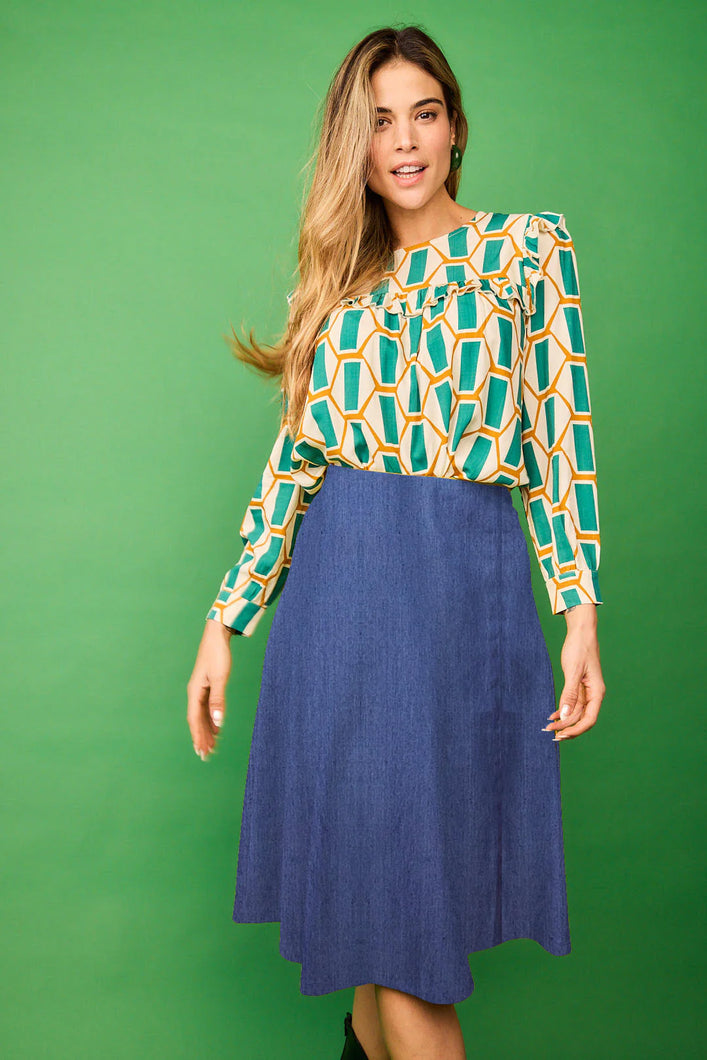 Smile - Falda Agua Vaquera