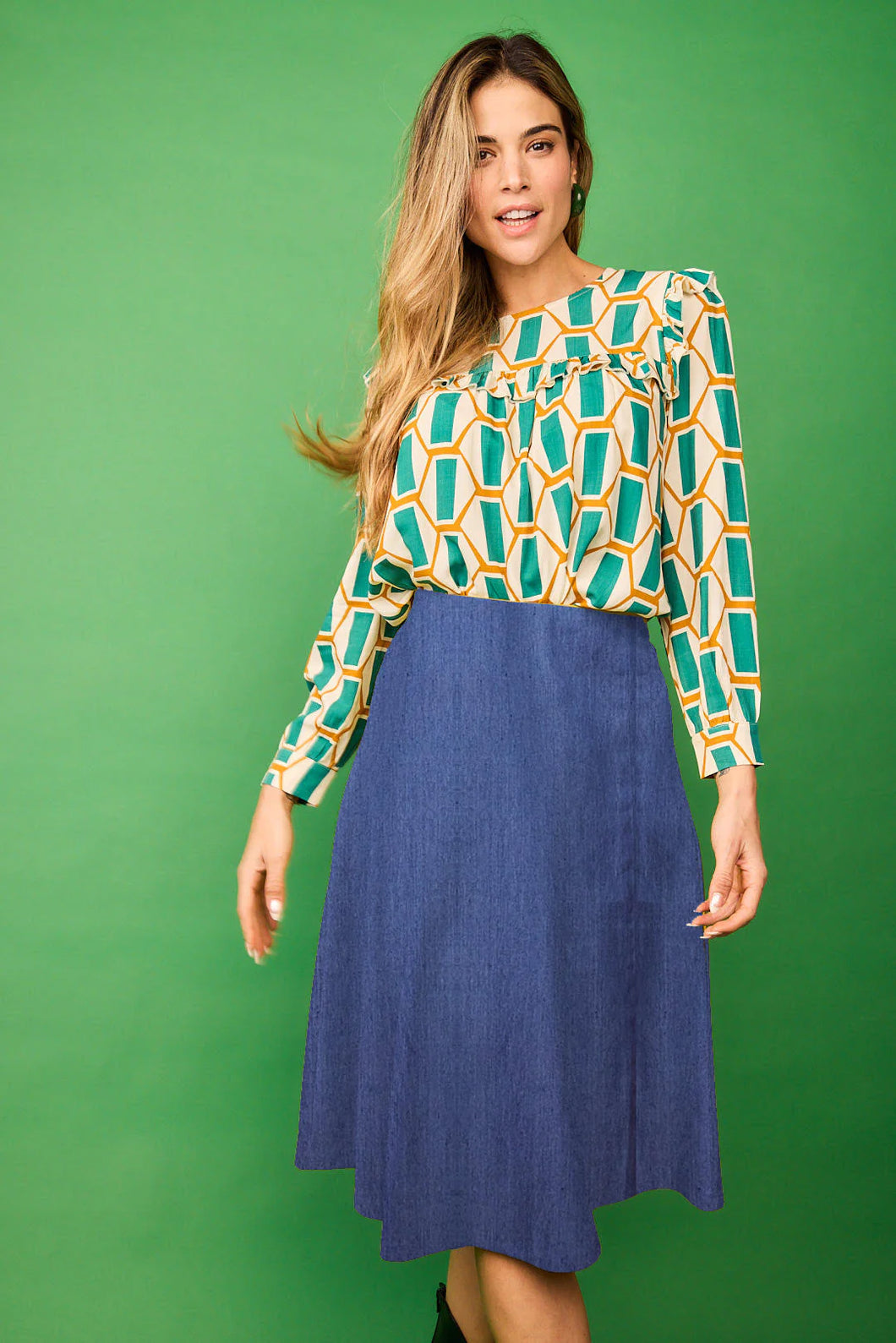 Smile - Falda Agua Vaquera