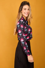 Smile - Camisa Jungla Flor Rosa