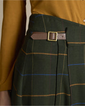 Surkana - Falda cuadros Kaki